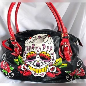 Vintage Sugar Skull Handbag